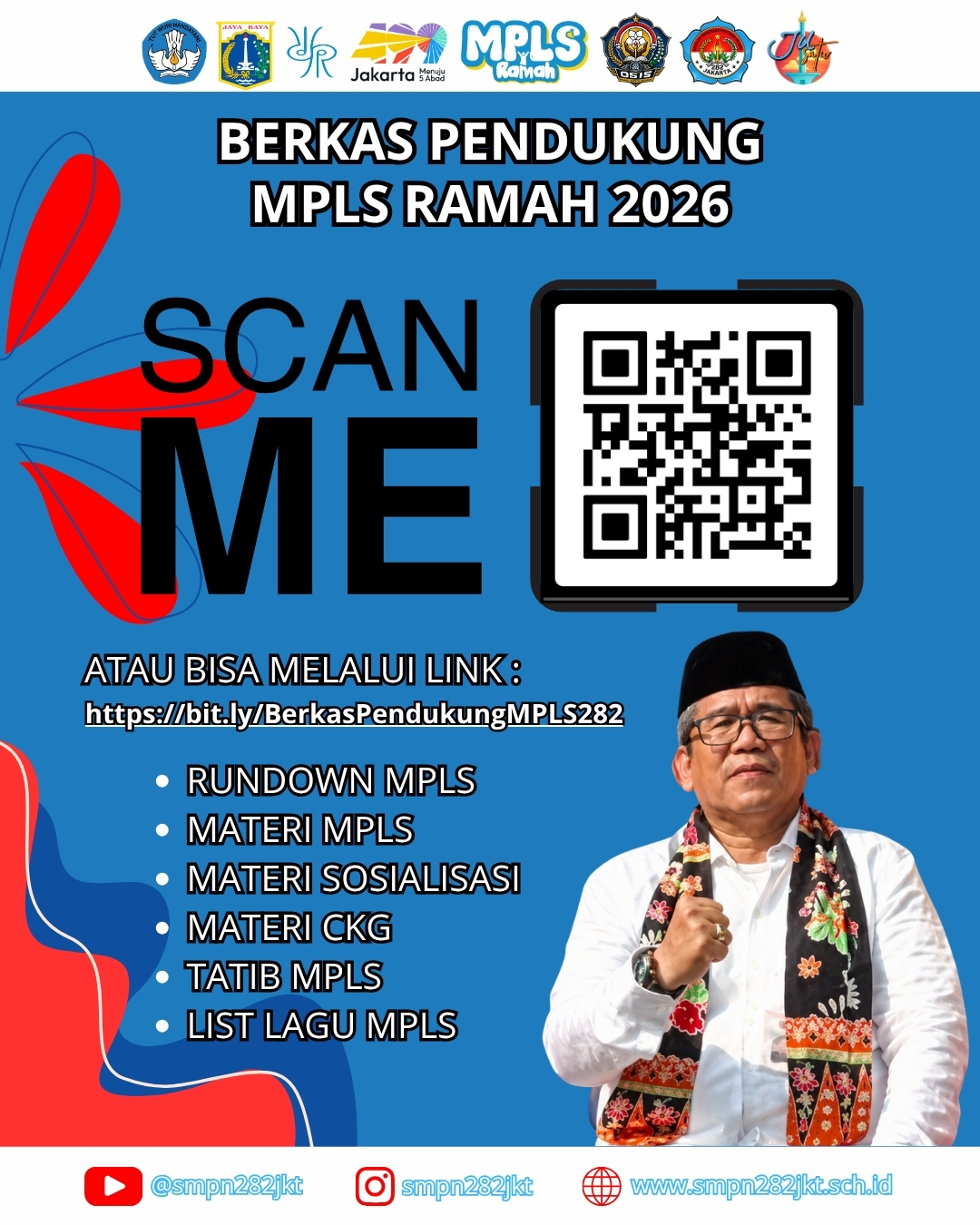 📢 BERKAS PENDUKUNG MPLS RAMAH 2026 SMP NEGERI 282 JAKARTA